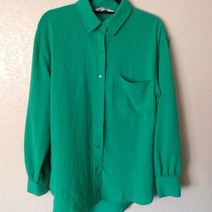 SO Emerald Green Collared Shirt